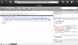 web Inspector