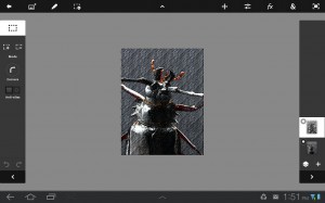 Photoshop Touch interface