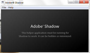 Adobe Shadow Helper App