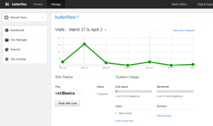 MUSE dashboard