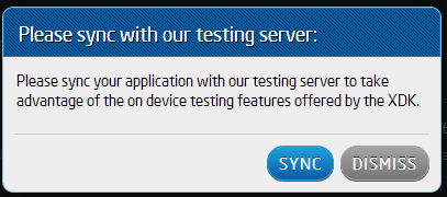 Synch to server