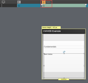 Developing a responsive learning module