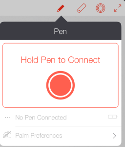Connecting your pen