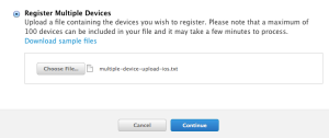 Register Multiple Devices