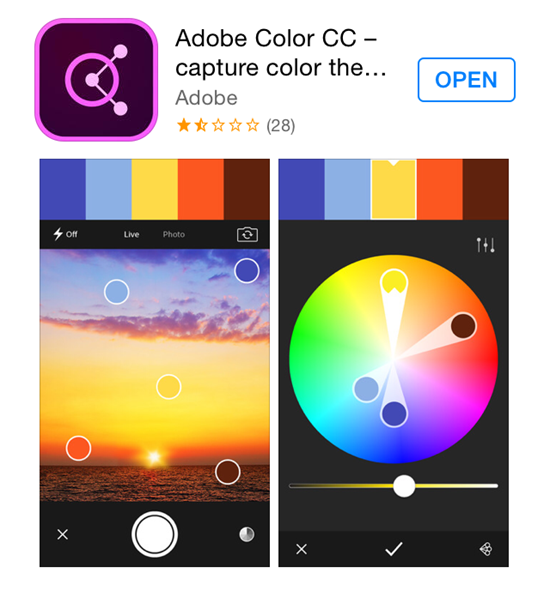 Adobe Color app