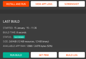 Build, install and run your app