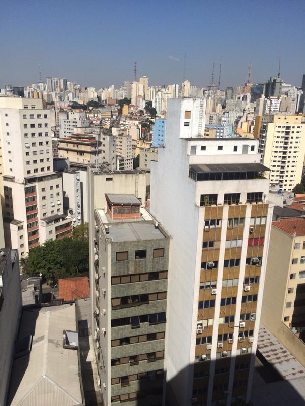 View of Sao Paulo from my hotel room