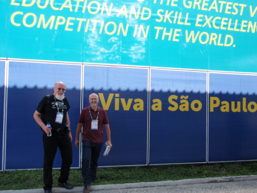 Mark DuBois and Jeff Gardner at WorldSkills