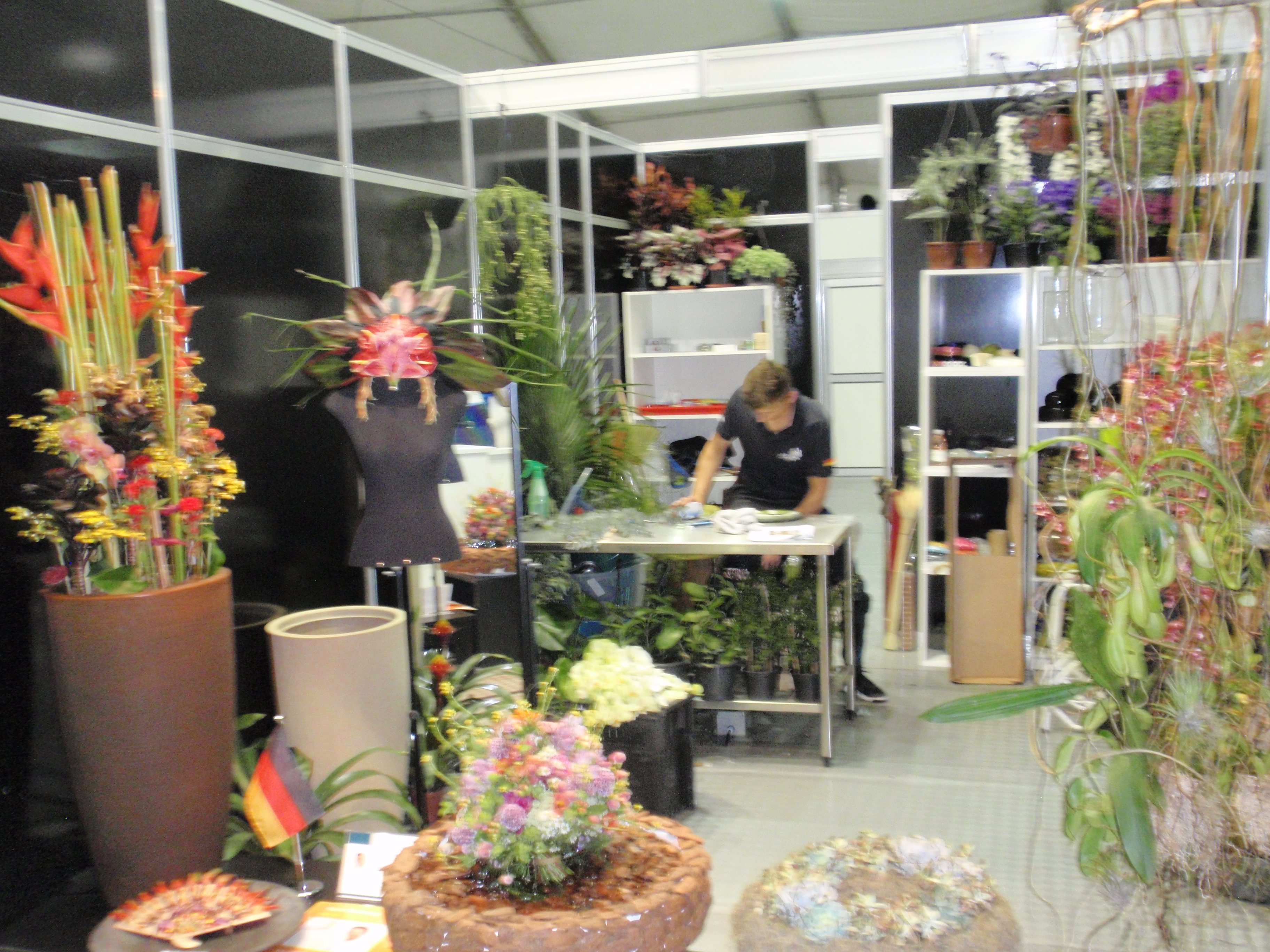 WorldSkills florist competition