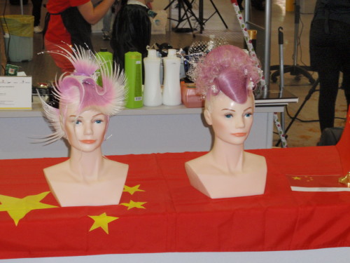 WorldSkills hair dressing competition
