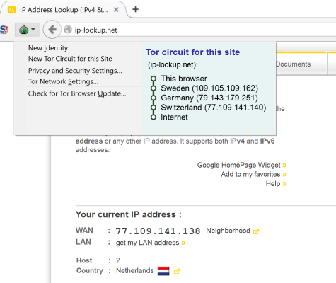 IP address appears to be in Netherlands