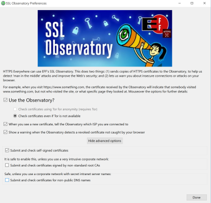 SSL Observatory