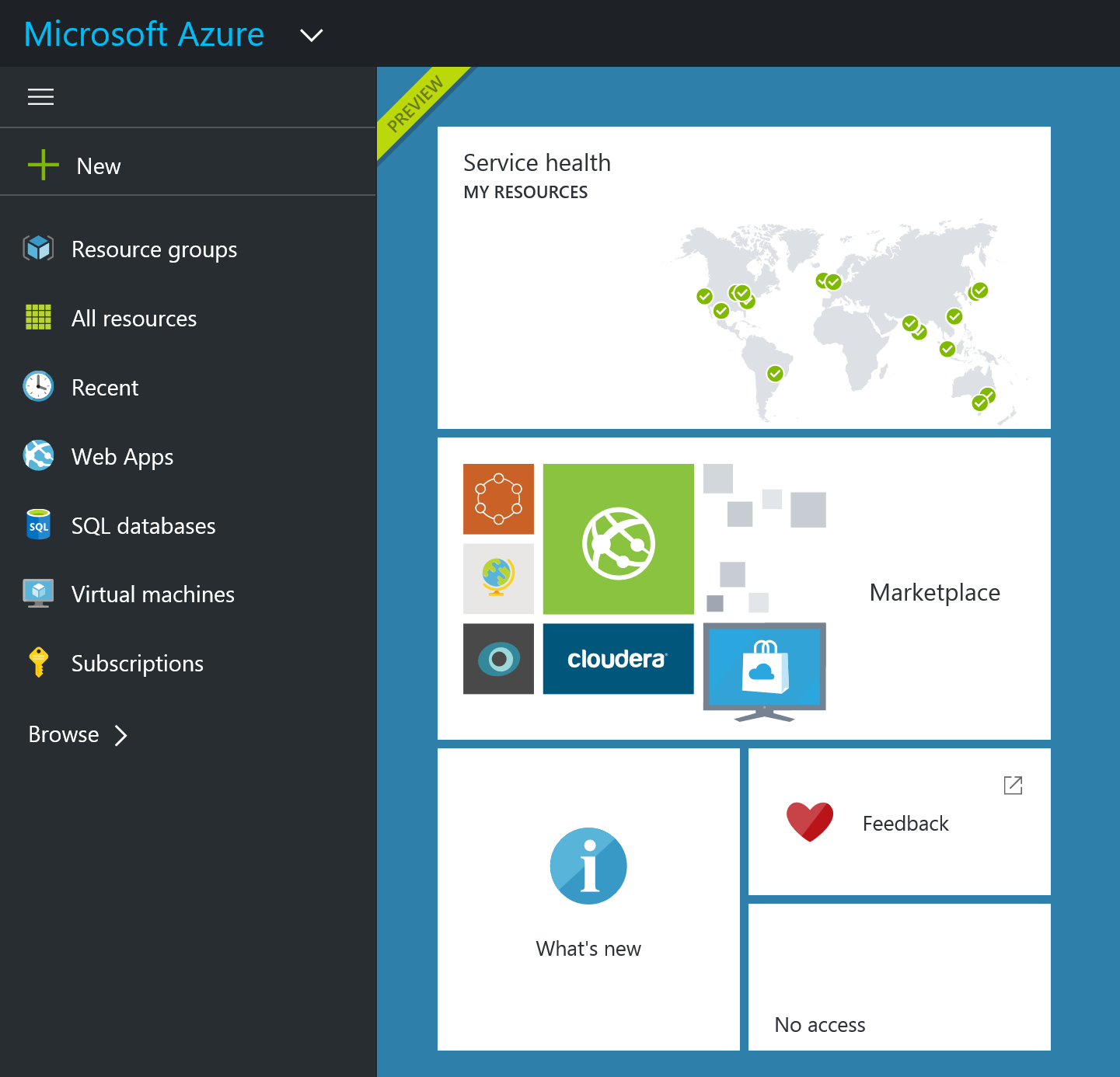 Azure portal