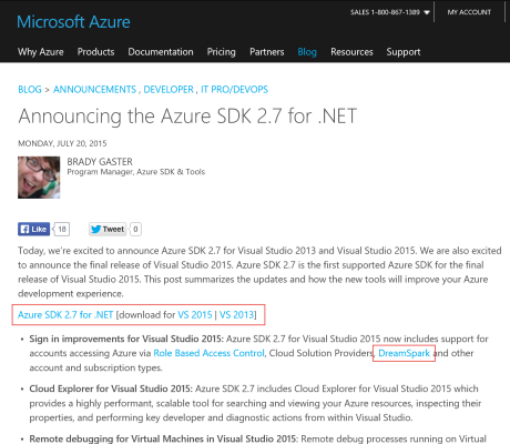 You need the Azure SDK