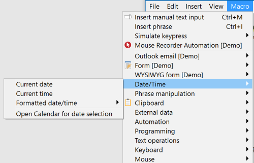 Inserting values in Phrase Expander