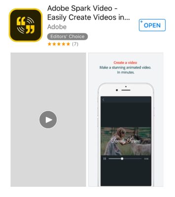 Spark Video iOS app