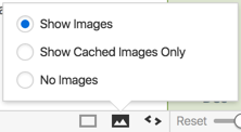 Browser image options