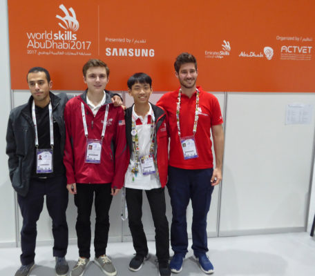 Competitor team group photo