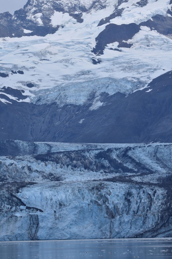 Johns Hopkins Glacier viewed from our ship.